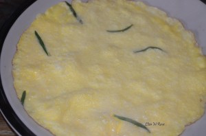 Sprinkled Tarragon Leaves