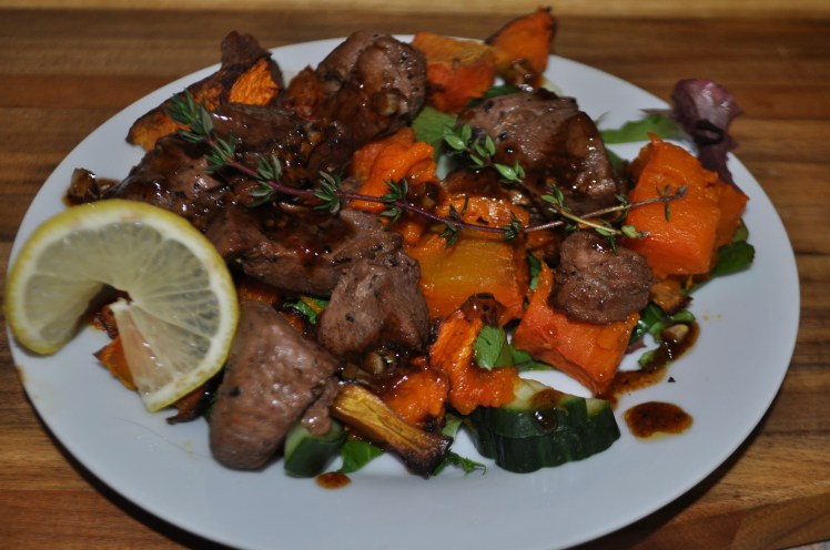 Springbuck or Impala Tenderloin Salad