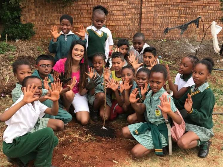 Nazia Planting Trees